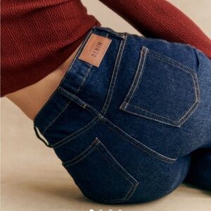 Sezane Dark brut jeans NWT 34